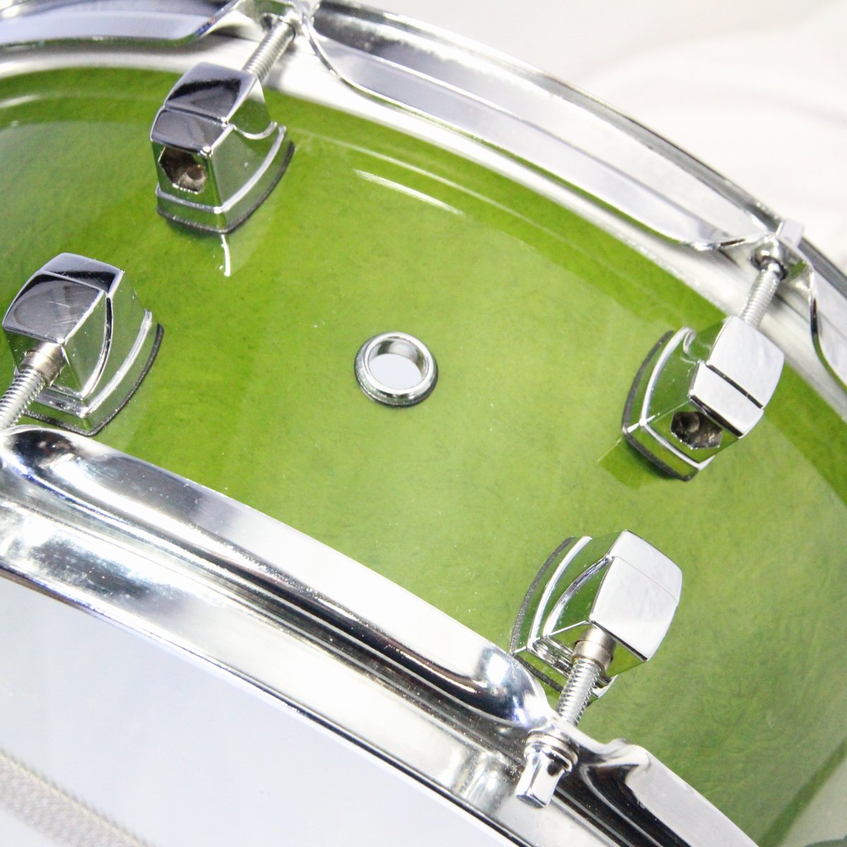 USED YAMAHA / FRP FSD1455 Fiber Green 14x5.5 Snare Drum [08]