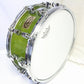 USED YAMAHA / FRP FSD1455 Fiber Green 14x5.5 Snare Drum [08]