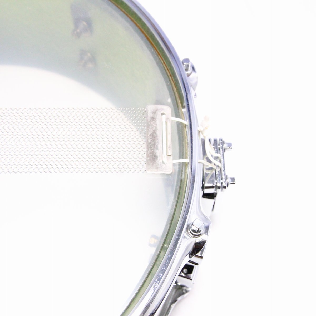 USED YAMAHA / FRP FSD1455 Fiber Green 14x5.5 Snare Drum [08]