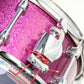 USED SAKAE / SD1360BV/RH Magenta Sparkle Lacquer 13x6 SAKAE Snare Drum [08]