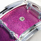 USED SAKAE / SD1360BV/RH Magenta Sparkle Lacquer 13x6 SAKAE Snare Drum [08]