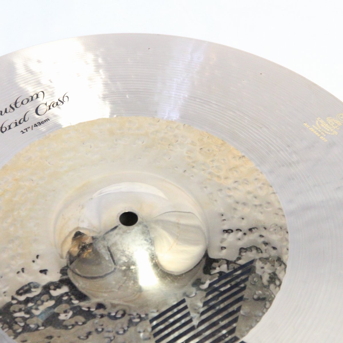 USED ZILDJIAN / K.Custom 17" Hybrid Crash 1232g K Custom Crash Cymbal [08]