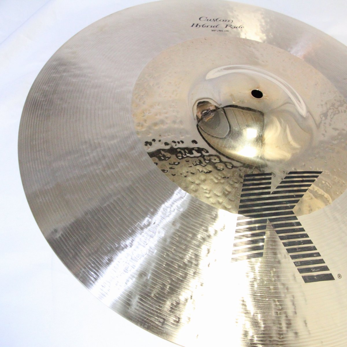 USED Zildjian / K.CUSTOM Hybrid Ride 20inch 2454g K Custom Hybrid Ride Cymbal [08]