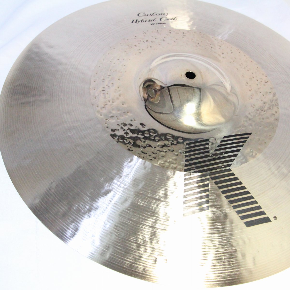 USED ZILDJIAN / K Custom 19inch HYBRID CRASH 1656g Crash Cymbal [08]