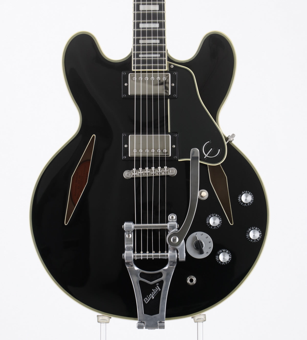 [SN 20041530711] USED Epiphone by Gibson / Limited Edition Shinichi Ubukata ES-355 Custom Outfit Ebony [2020/4.63kg] Epiphone [08]