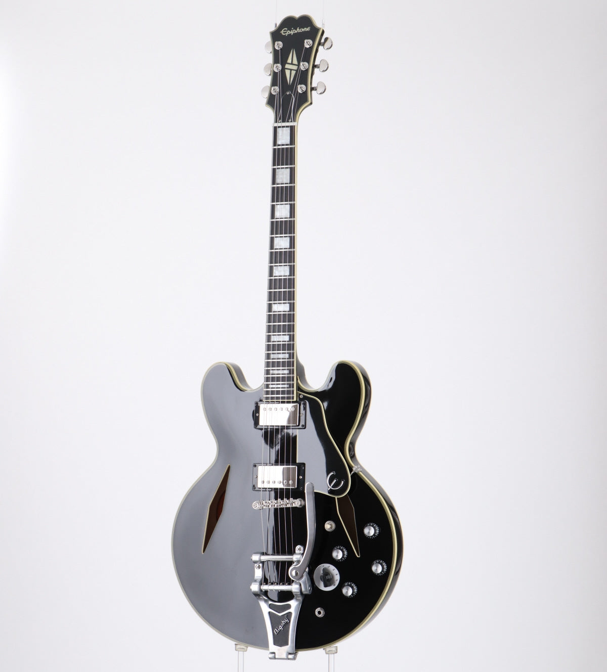 [SN 20041530711] USED Epiphone by Gibson / Limited Edition Shinichi Ubukata ES-355 Custom Outfit Ebony [2020/4.63kg] Epiphone [08]