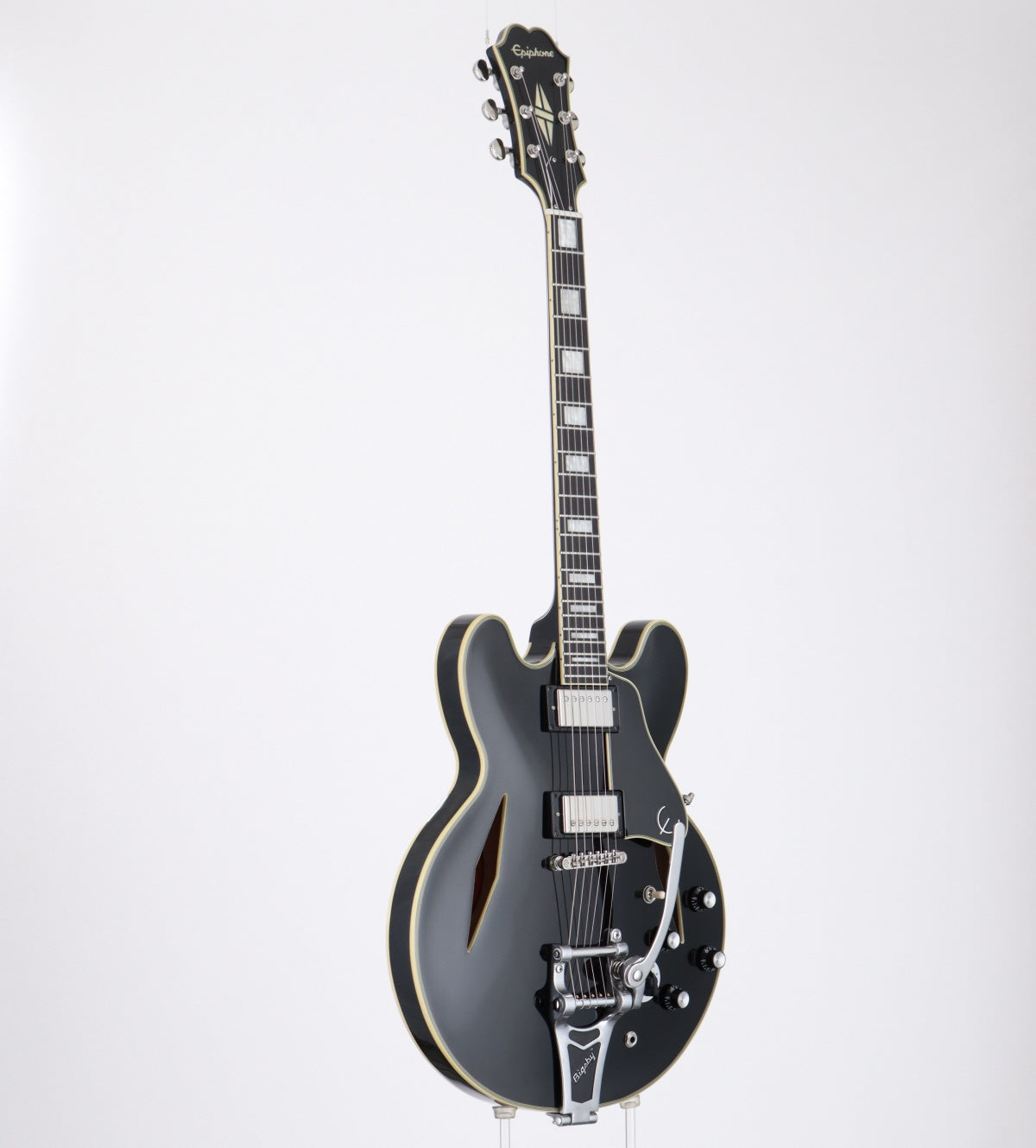 [SN 20041530711] USED Epiphone by Gibson / Limited Edition Shinichi Ubukata ES-355 Custom Outfit Ebony [2020/4.63kg] Epiphone [08]