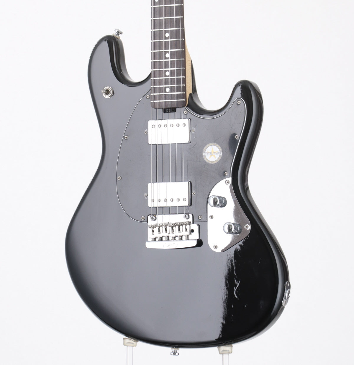 [SN SG33062] USED Sterling / StingRay Guitar Black [09]