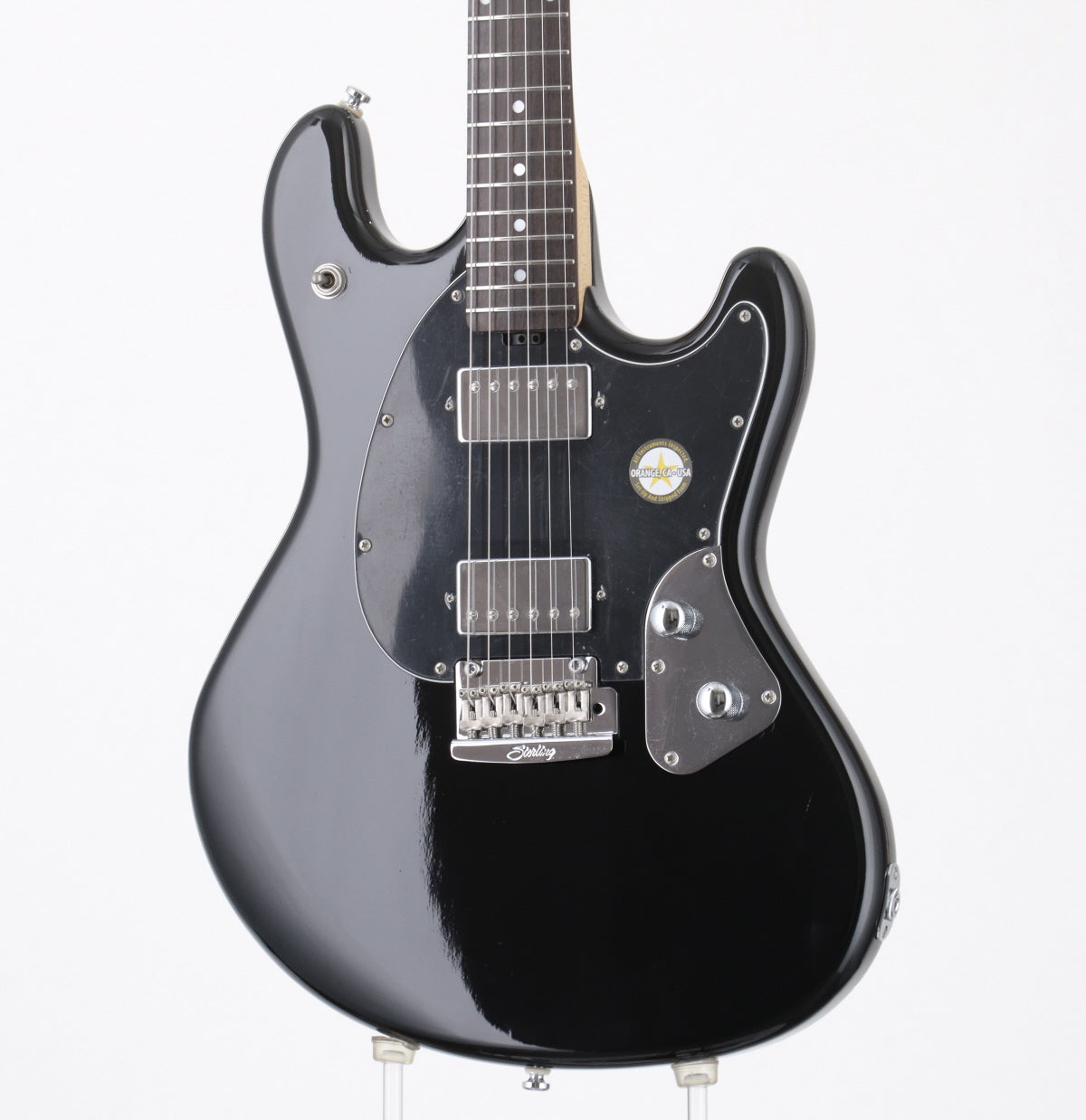 [SN SG33062] USED Sterling / StingRay Guitar Black [09]