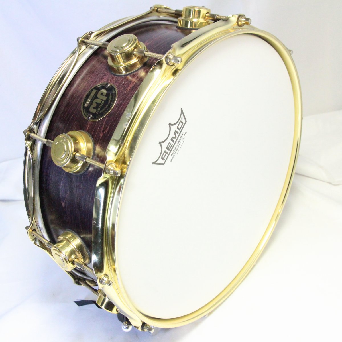 USED DW / 2001 CRAVIOTTO SOLID MAPLE SNARE 14 "x5.5" Craviotto Snare Drum [08]