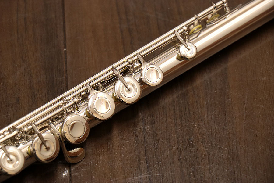 [SN 59831] USED MURAMATSU DN CC all silver flute [10]