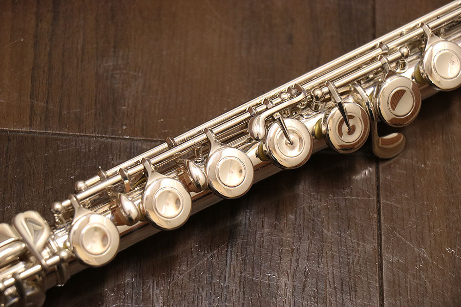 [SN 59831] USED MURAMATSU DN CC all silver flute [10]