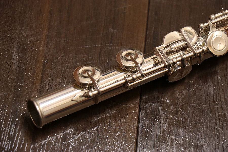 [SN 59831] USED MURAMATSU DN CC all silver flute [10]