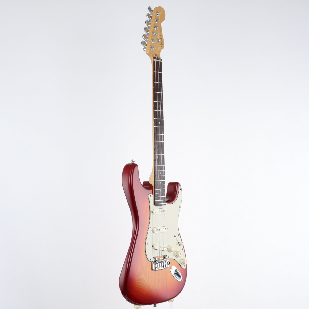 [SN DZ2110471] USED Fender USA / American Deluxe Stratocaster Noiseless MOD Aged Cherry Burst [11]