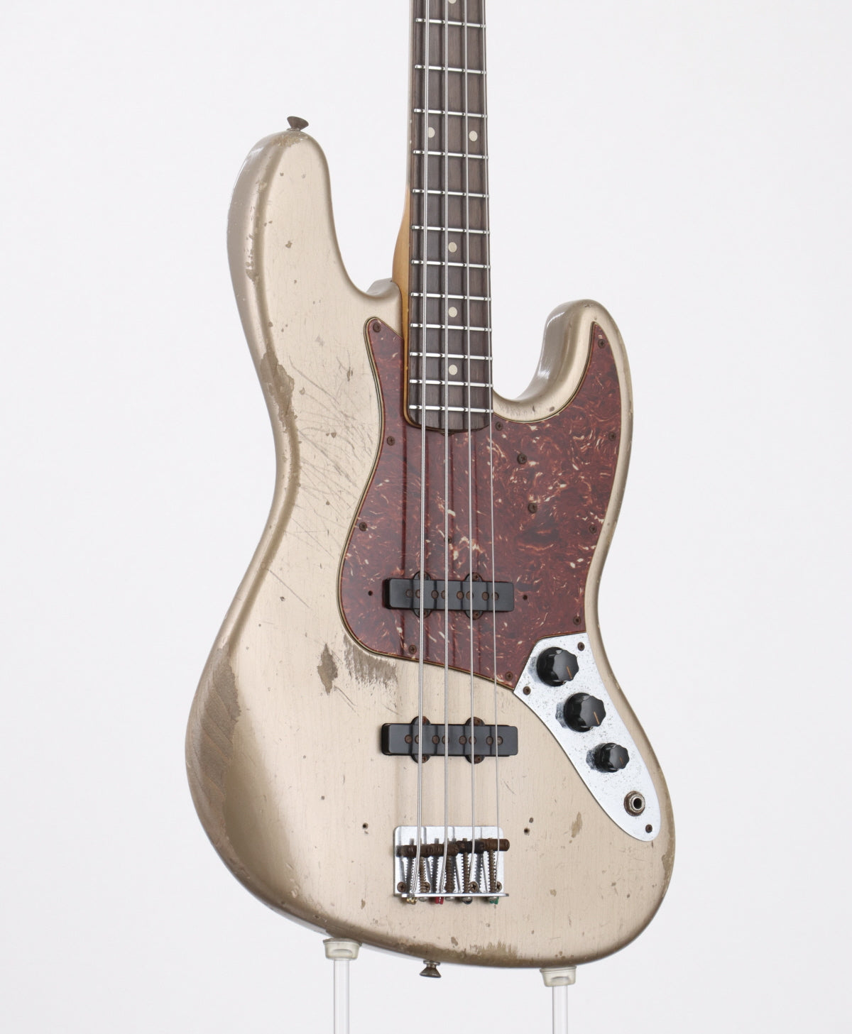 [SN R86021] USED Fender Custom Shop / 1964 Jazz Bass Heavy Relic Faded Shoreline Gold [06]