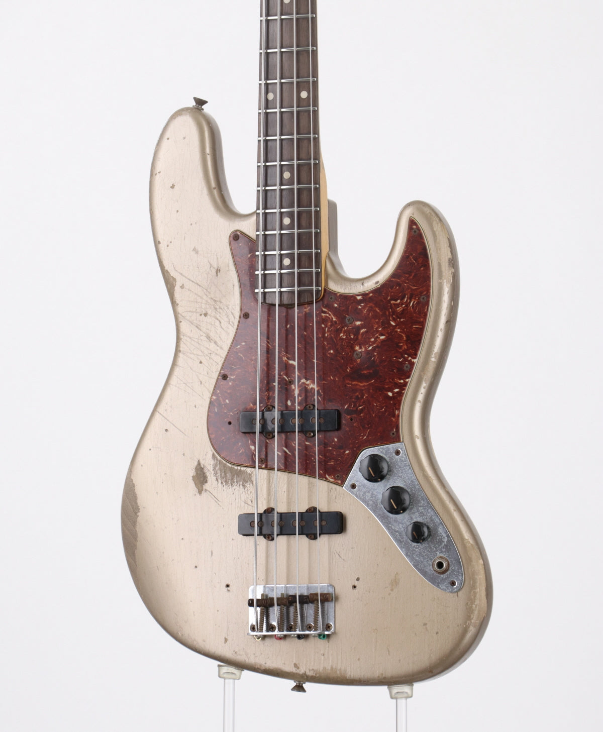 [SN R86021] USED Fender Custom Shop / 1964 Jazz Bass Heavy Relic Faded Shoreline Gold [06]