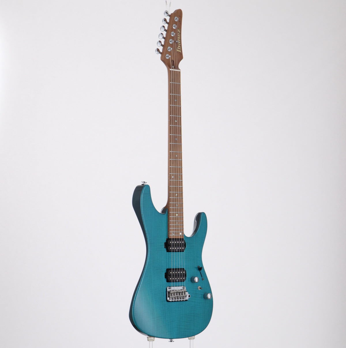 [SN F2005245] USED Ibanez / Martin Miller Signature MM1-TAB Transparent Aqua Blue [06]