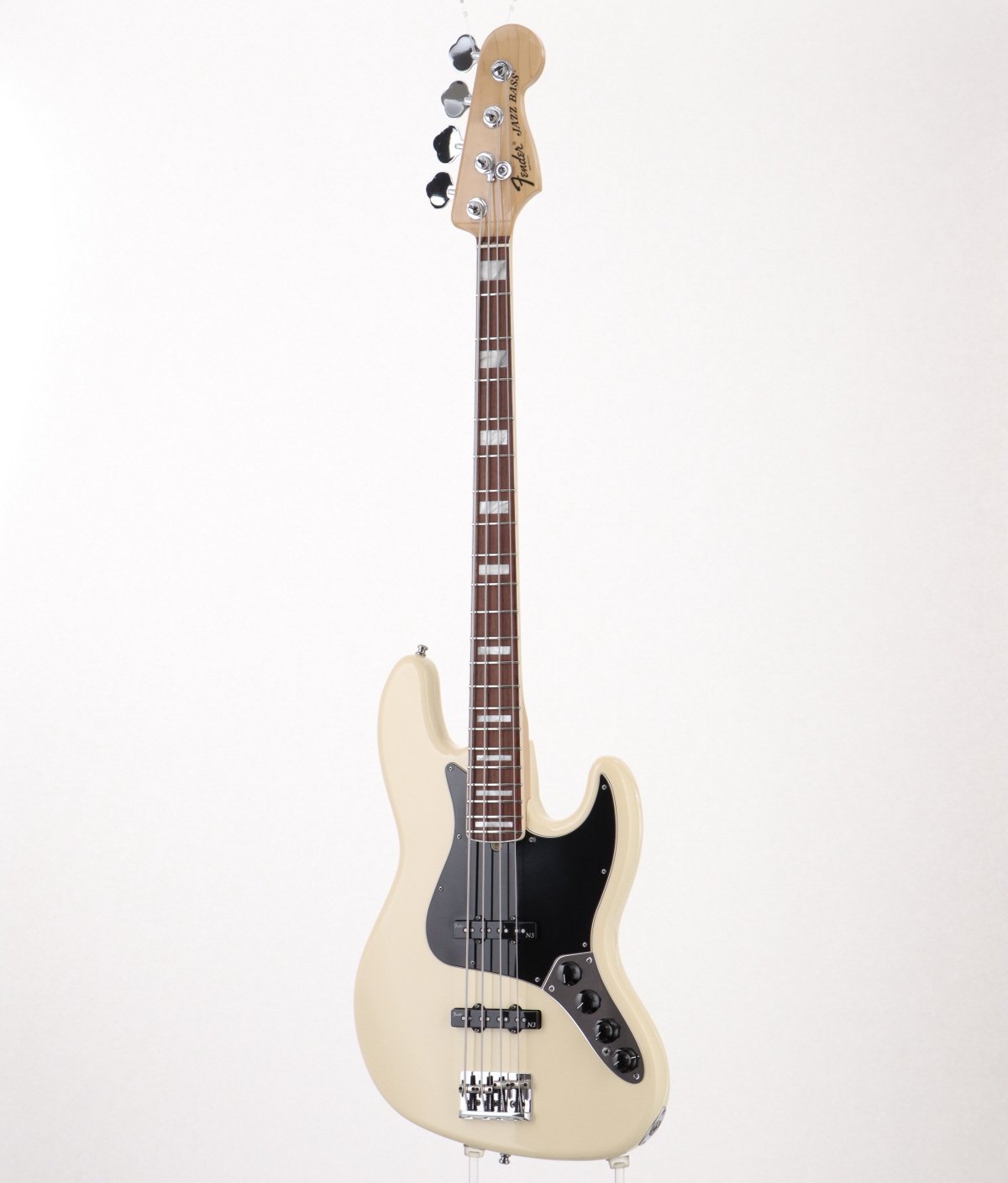 [SN US13023909] USED Fender USA / American Deluxe Jazz Bass Alder N3 Olympic White [03]