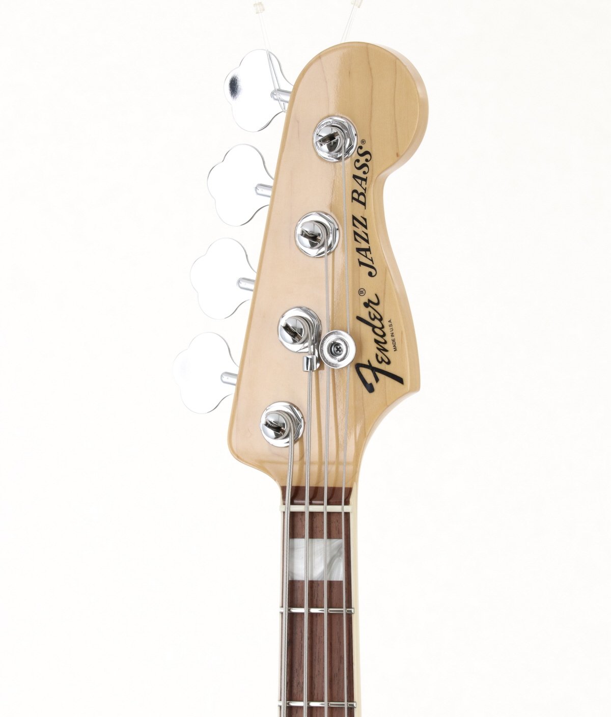 [SN US13023909] USED Fender USA / American Deluxe Jazz Bass Alder N3 Olympic White [03]