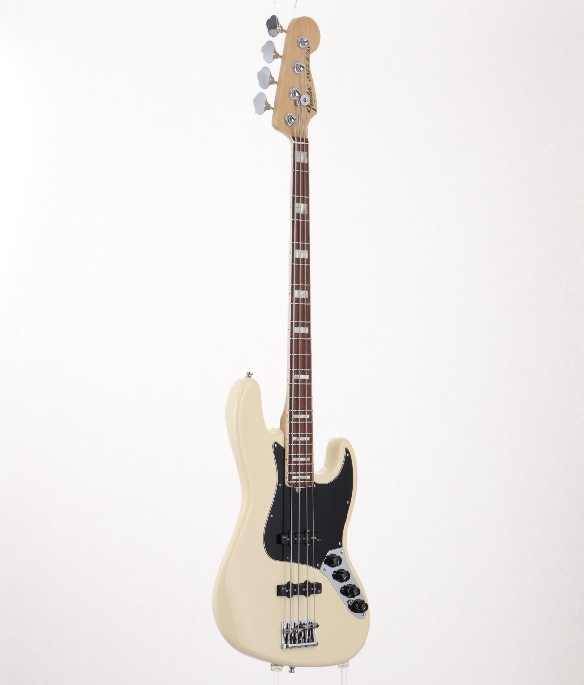 [SN US13023909] USED Fender USA / American Deluxe Jazz Bass Alder N3 Olympic White [03]