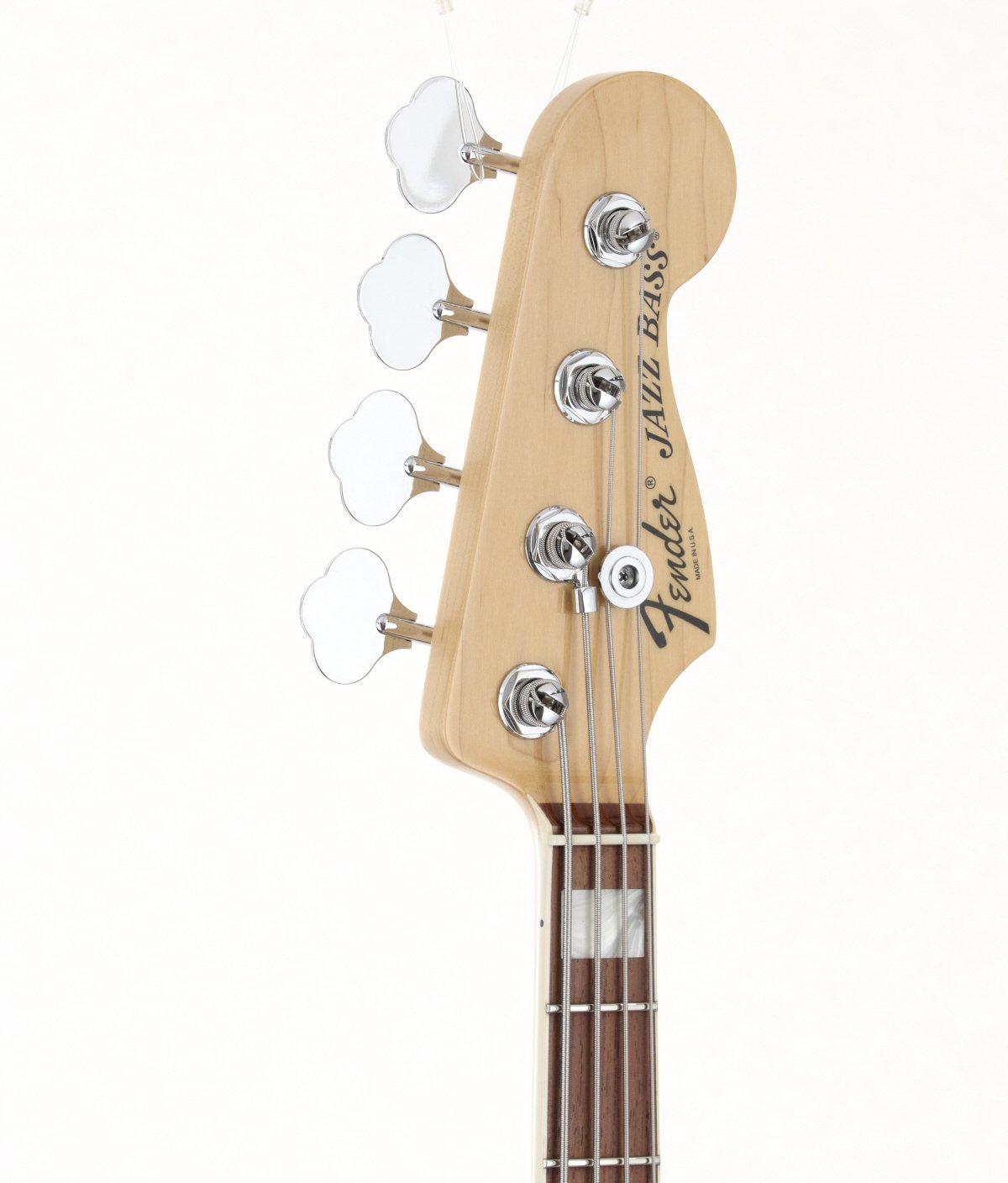 [SN US13023909] USED Fender USA / American Deluxe Jazz Bass Alder N3 Olympic White [03]