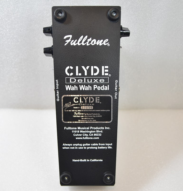 [SN 22936] USED FULLTONE / Clyde Deluxe Wah [12]