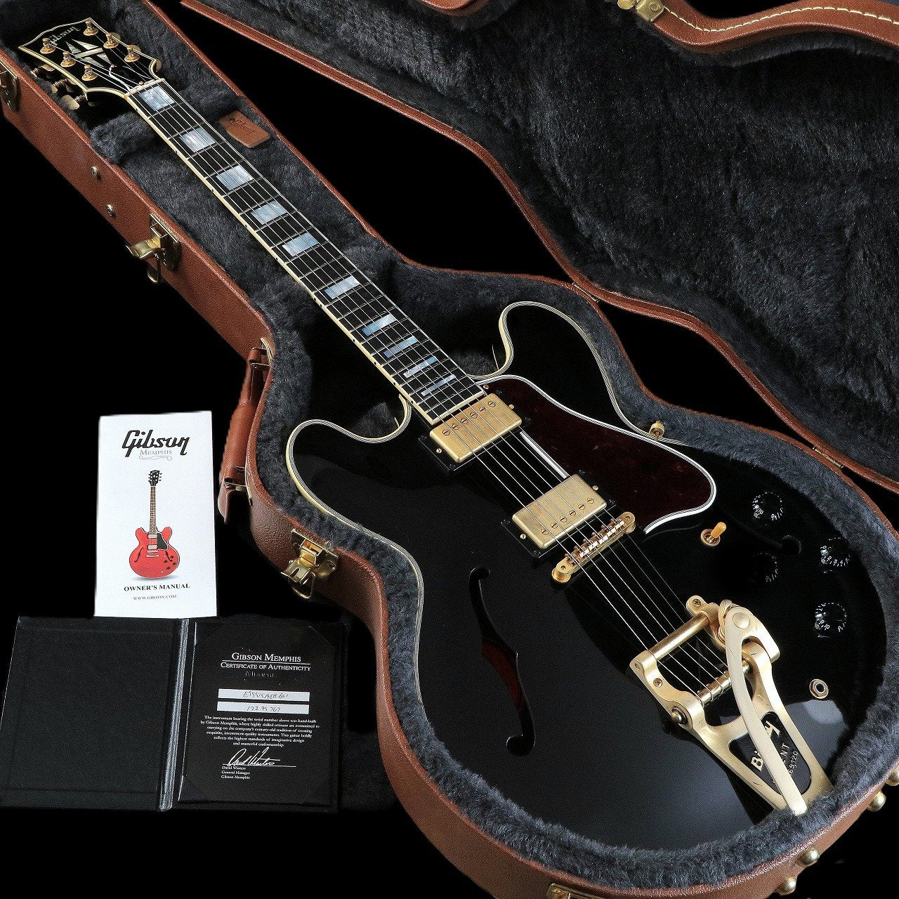 [SN 12295767] USED GIBSON Memphis / ES-355 With Bigsby VOS Ebony [03]