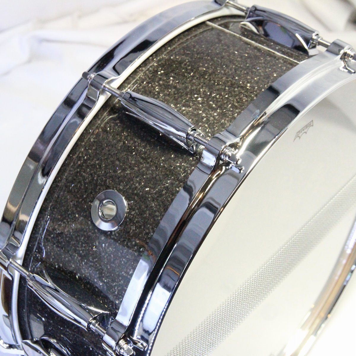 USED GRETSCH / GRNT-0514S-8CL USA CUSTOM BLACK GLASS 14x5 Snare Drum [08]