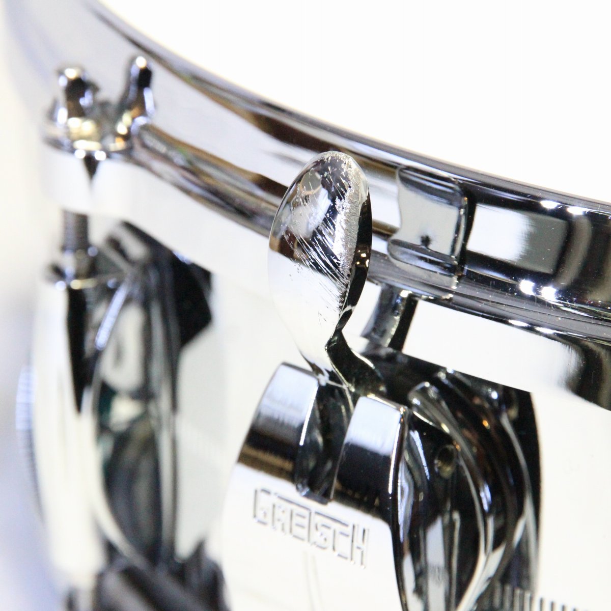 USED GRETSCH / G-4160 Chrome Over Brass Snare 14×5 Gretsch Snare Drum [08]