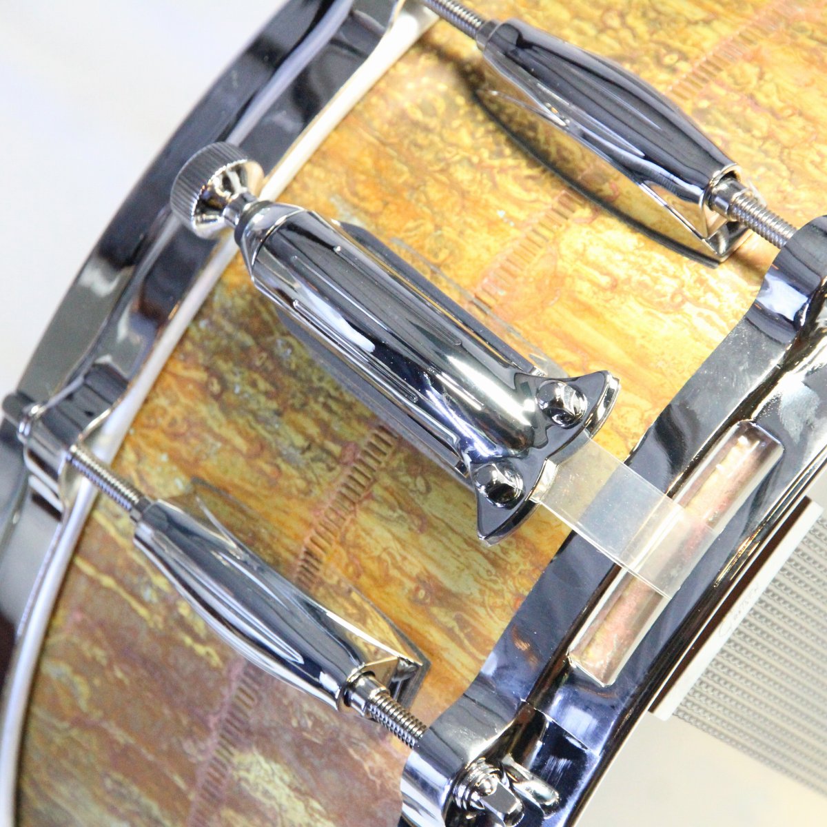 USED GRETSCH / GAS5514-KC Keith Carlock Signature 2mm Antique Aged Brass 14x5.5 Snare Drum [08]