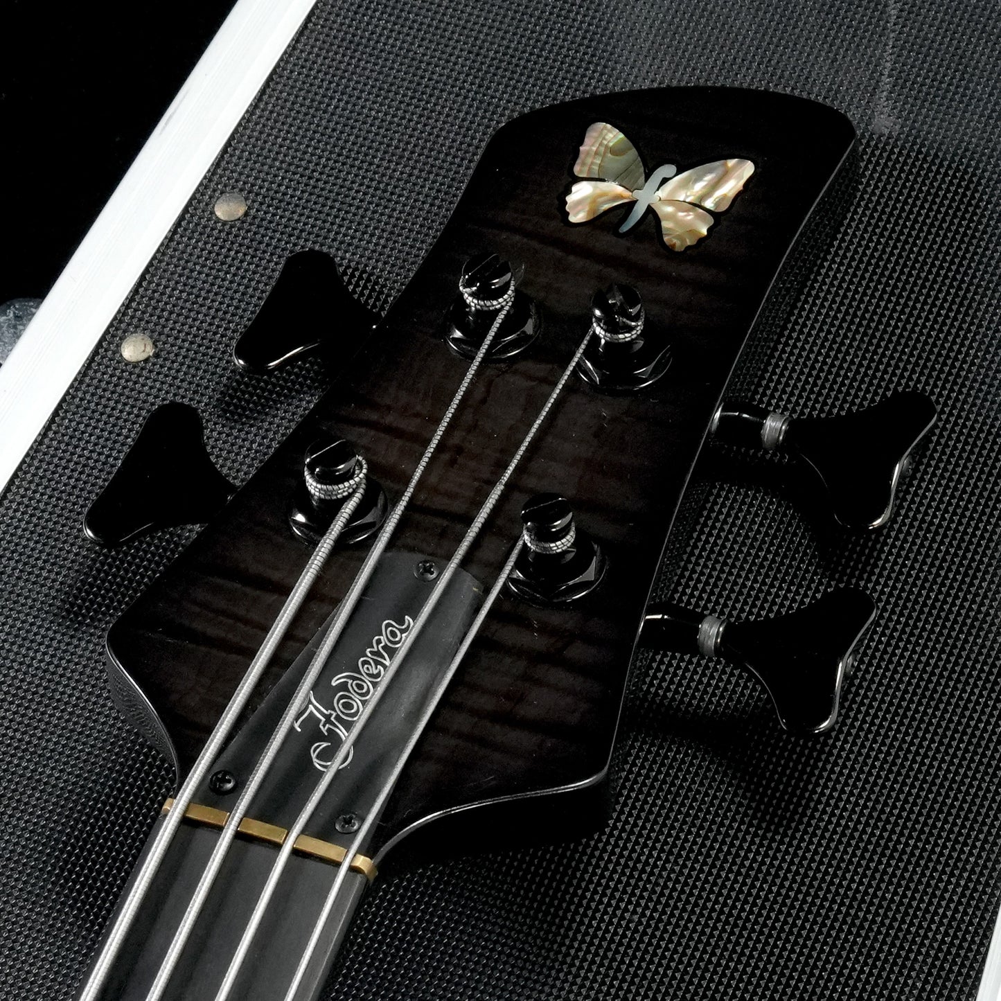 [SN M41405D] USED Fodera / Monarch 4 Fretless Black [05]