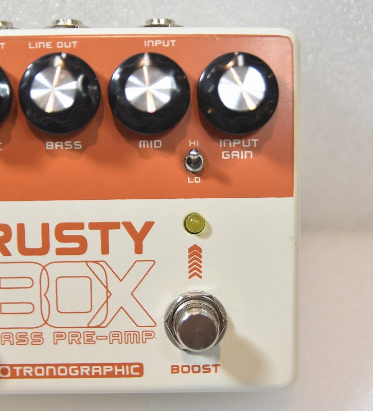 USED TRONOGRAPHIC / Rusty Box / Bass preamp [12]