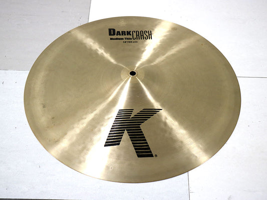 [SN 17423-105] USED ZILDJIAN / K.ZILDJIAN 18 inch DARK CRASH MEDIUM THIN [10]