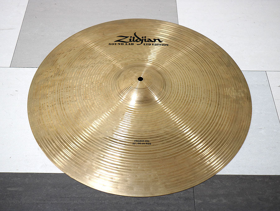 USED ZILDJIAN / Project 391 LTD 22 Ride Ride Cymbal [10]