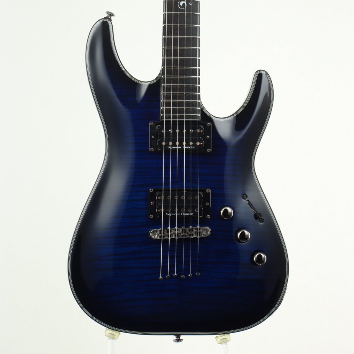 [SN W12060079] USED Schecter / Black Jack AD-C-1-BJ-SLS/P See Thru Blue Burst [11]