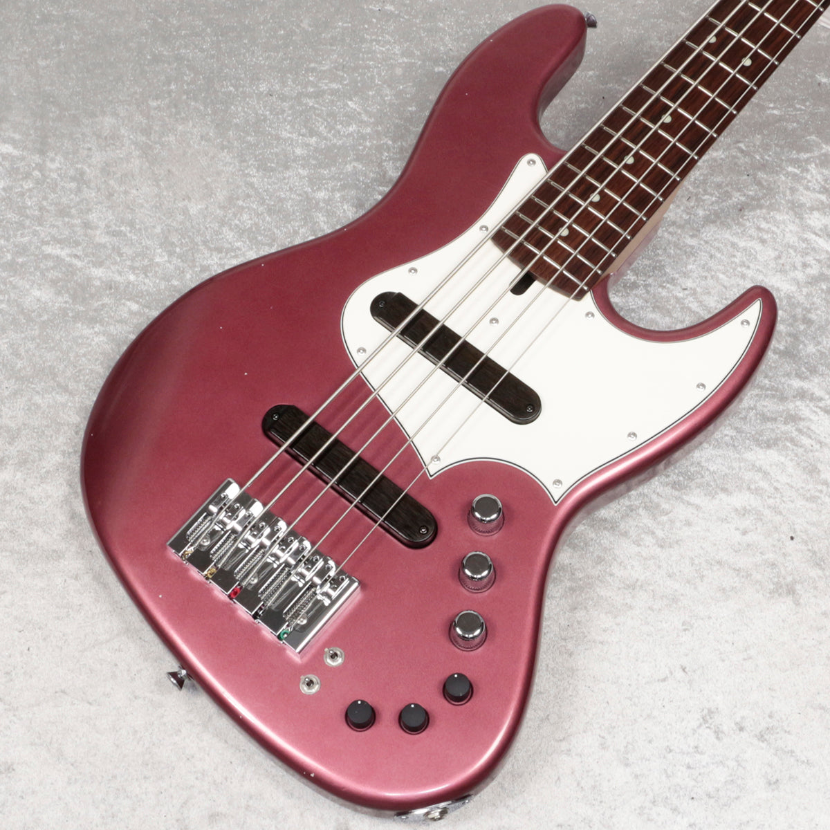 [SN J-3042] USED Xotic / XJ-1T 5st Lacquer Light Aged MH Burgandy Mist [06]