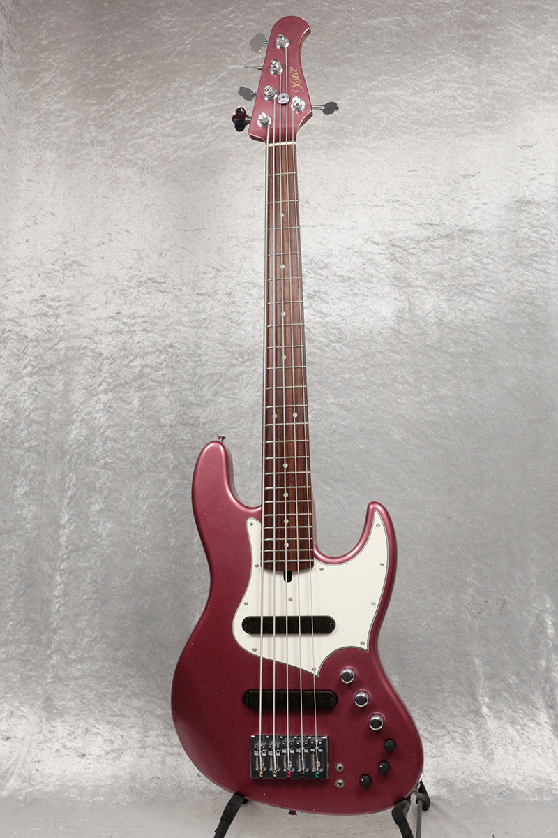 [SN J-3042] USED Xotic / XJ-1T 5st Lacquer Light Aged MH Burgandy Mist [06]