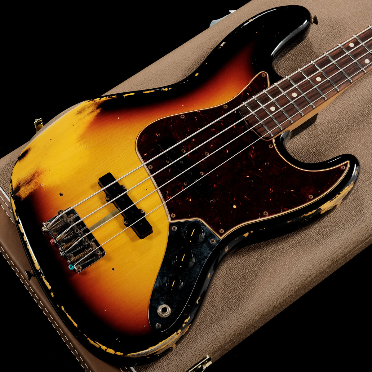 [SN CZ556548] USED Fender Custom Shop / 1961 Jazz Bass Heavy Relic 3Tone Sunburst 2021 [05]