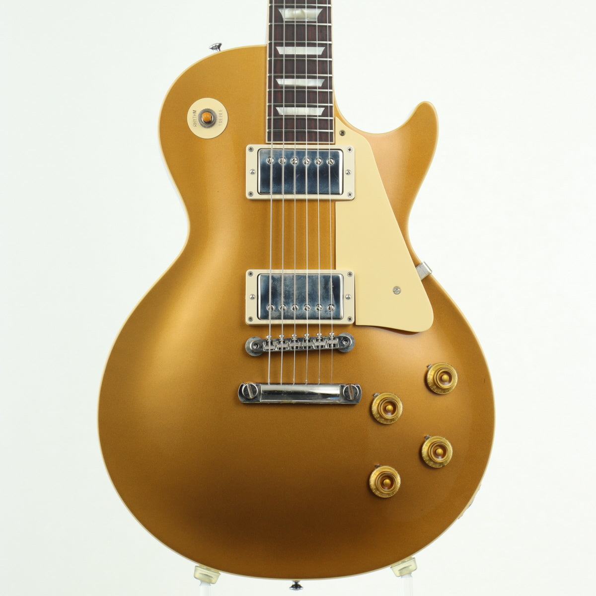 [SN 7 4723] USED Gibson Custom / 1957 Les Paul Gold Top Reissue Dark Back VOS Double Gold [11]