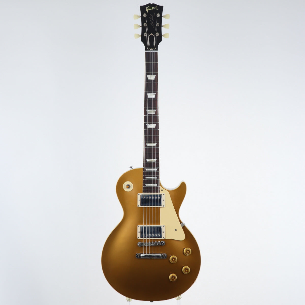 [SN 7 4723] USED Gibson Custom / 1957 Les Paul Gold Top Reissue Dark Back VOS Double Gold [11]