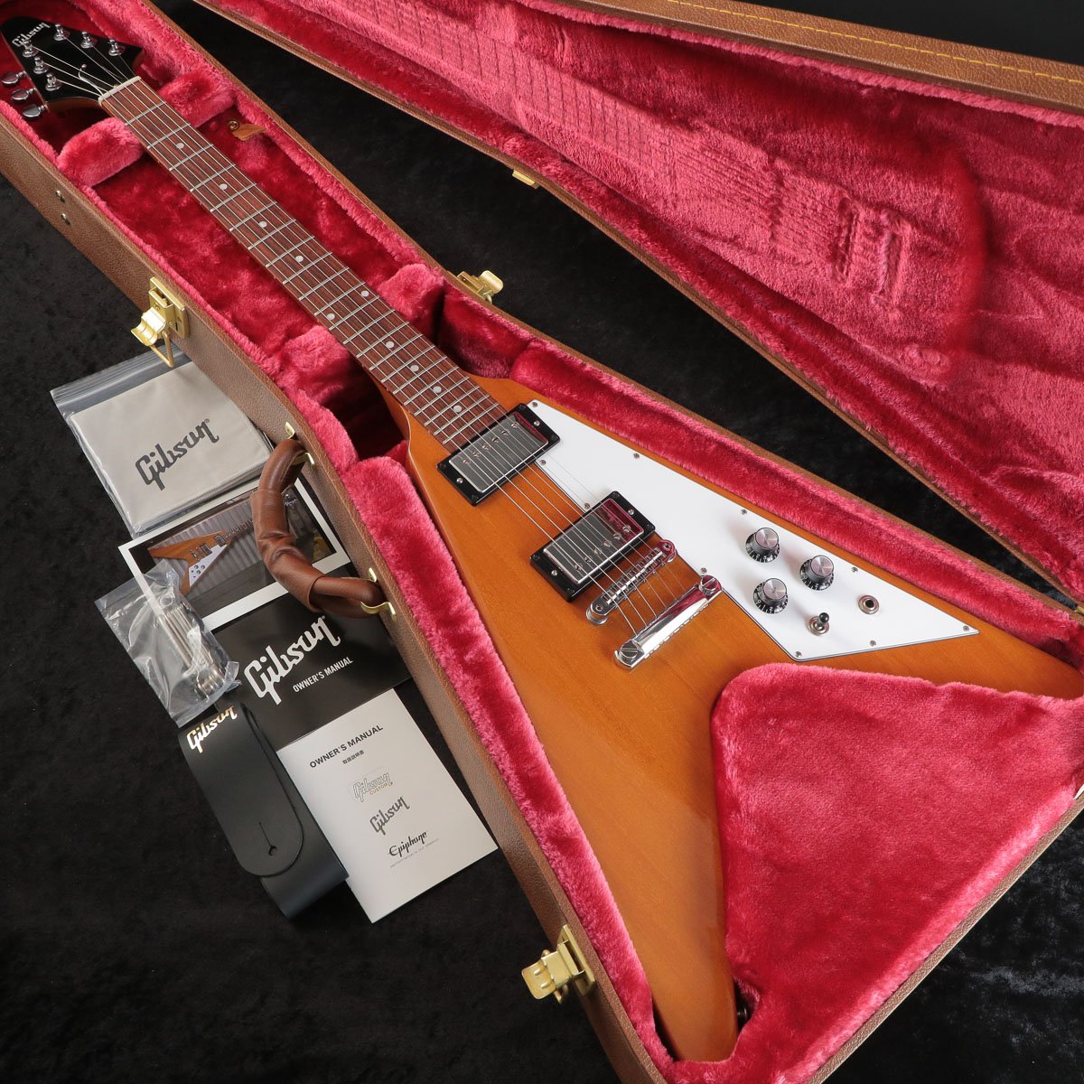 [SN 207420124] USED GIBSON USA / Flying V Antique Natural [03]