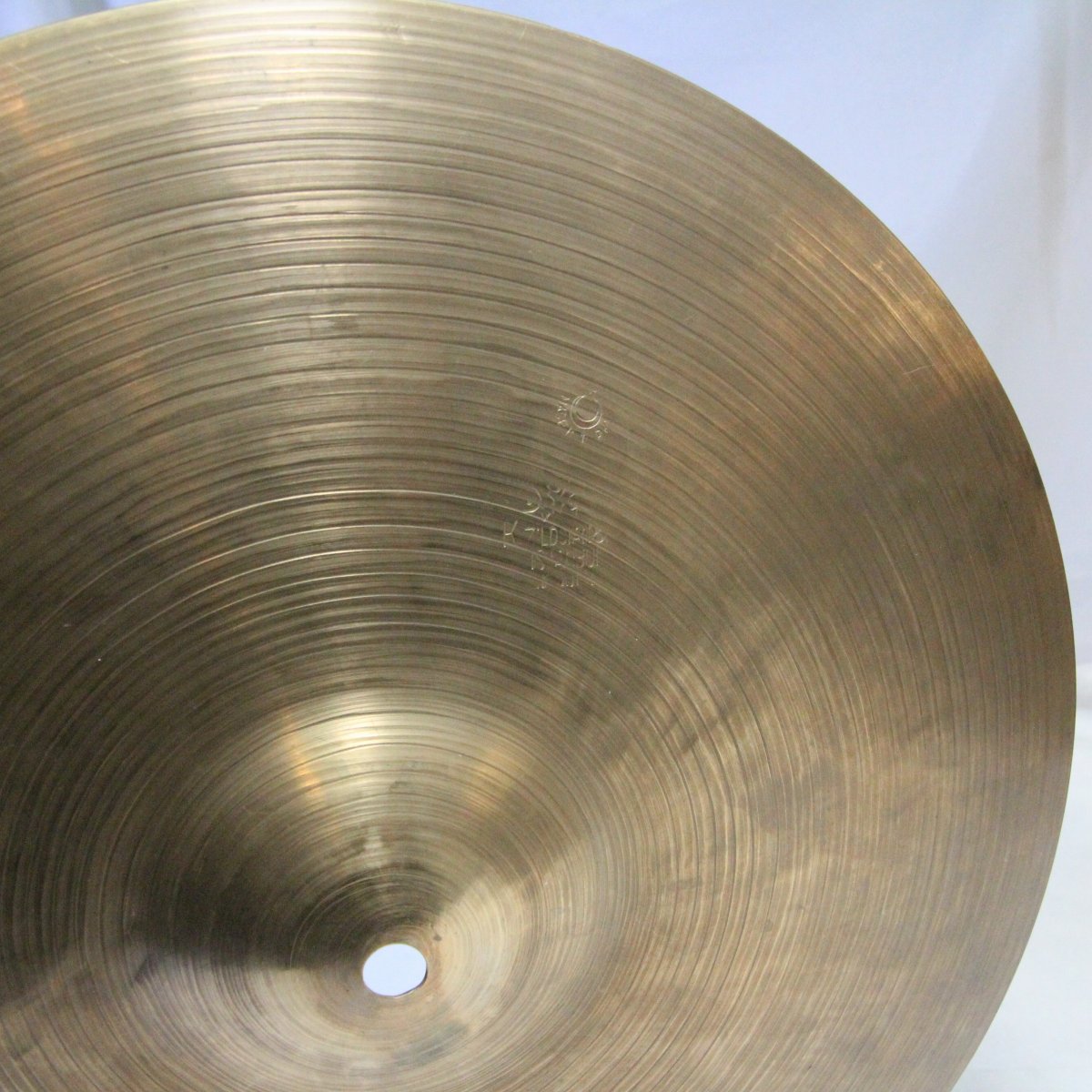 USED ZILDJIAN / Istanbul K New Stamp &amp; Intermadiate Stamp 14" HiHats 856/986g [08]