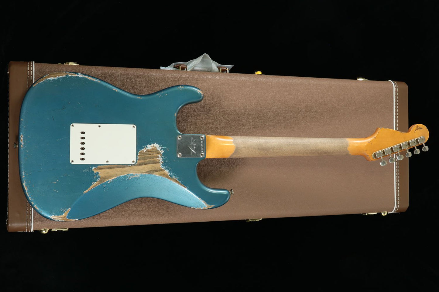 [SN CZ576924] USED Fender Custom Shop / Master Built 1963 Stratocaster Heavy Relic Faded Aged Lake Placid Blue by Andy Hicks [3.32kg] [08]