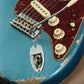 [SN CZ576924] USED Fender Custom Shop / Master Built 1963 Stratocaster Heavy Relic Faded Aged Lake Placid Blue by Andy Hicks [3.32kg] [08]