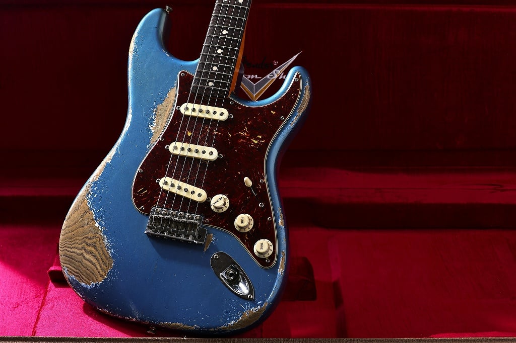 [SN CZ576924] USED Fender Custom Shop / MBS 1963 Stratocaster H.Relic Faded Aged Lake Placid Blue by Andy Hicks [03]