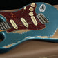 [SN CZ576924] USED Fender Custom Shop / Master Built 1963 Stratocaster Heavy Relic Faded Aged Lake Placid Blue by Andy Hicks [3.32kg] [08]