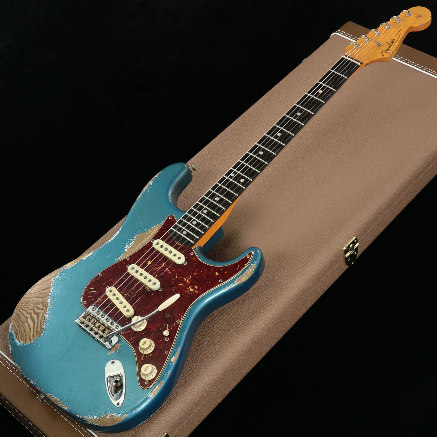 [SN CZ576924] USED Fender Custom Shop / Master Built 1963 Stratocaster Heavy Relic Faded Aged Lake Placid Blue by Andy Hicks [3.32kg] [08]