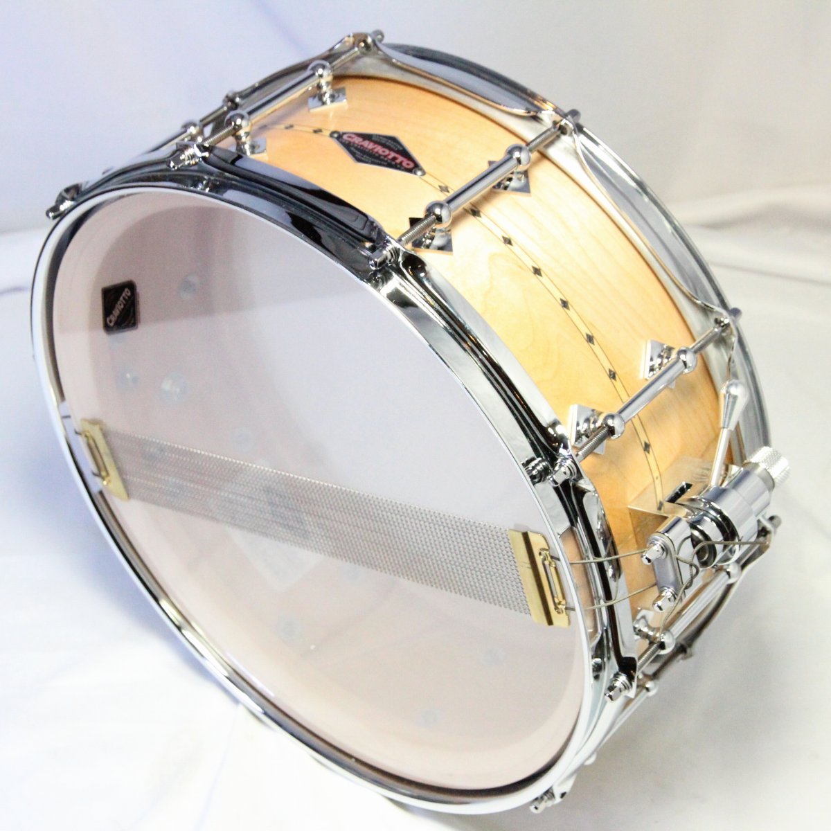 USED CRAVIOTTO / Custom Shop Snare Drums Solid Maple 14×5.5 Craviotto Veneer Maple [08]