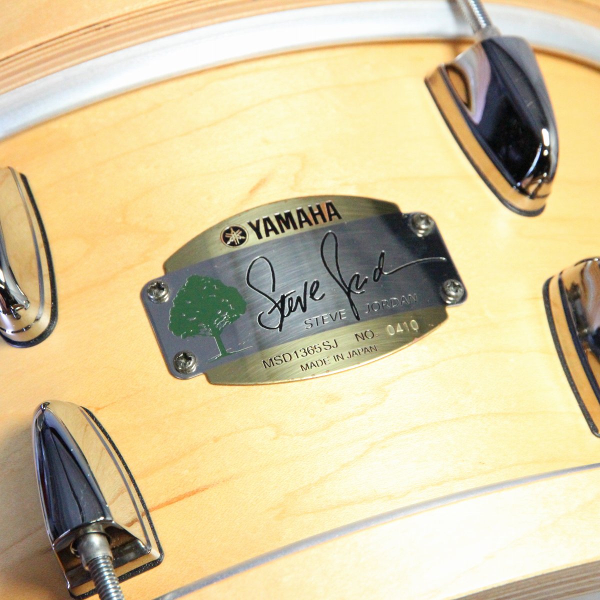 USED YAMAHA / MSD1365SJ Steve Jordan Signature Snare 13×6.5 Yamaha Snare Drum [08]