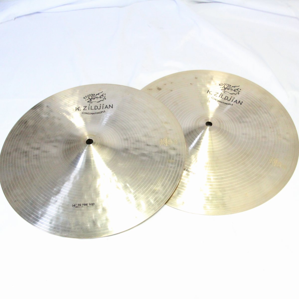 USED ZILDJIAN / K Constantinople Hihat 14inch 912/1169g Zildjian Hi-Hat Cymbal [08]